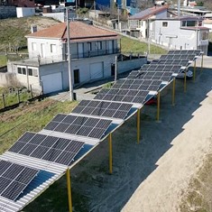 PERGOLA FOTOVOLTAICA PANADERIA PANALEN VILLAVIDAL